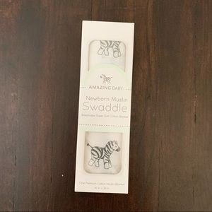 Zebra Muslim swaddle